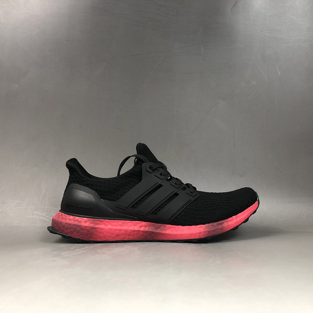 adidas boost black and red