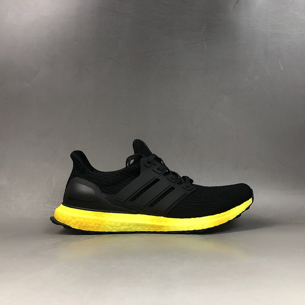 adidas ultra boost black yellow