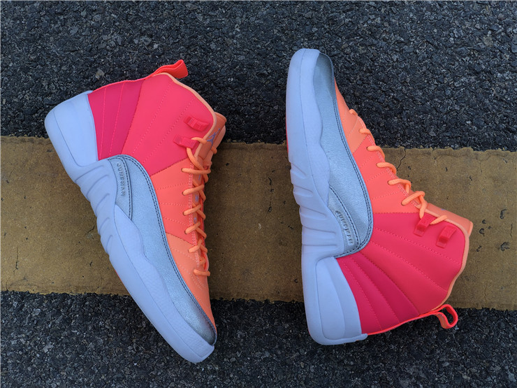 air jordan 12 rosa