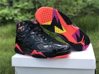 jordan 7 black bright crimson