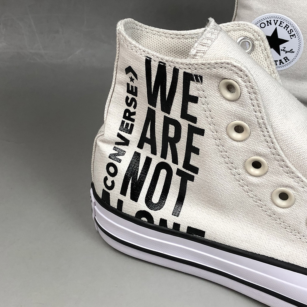 chuck taylor all star we are not alone high top