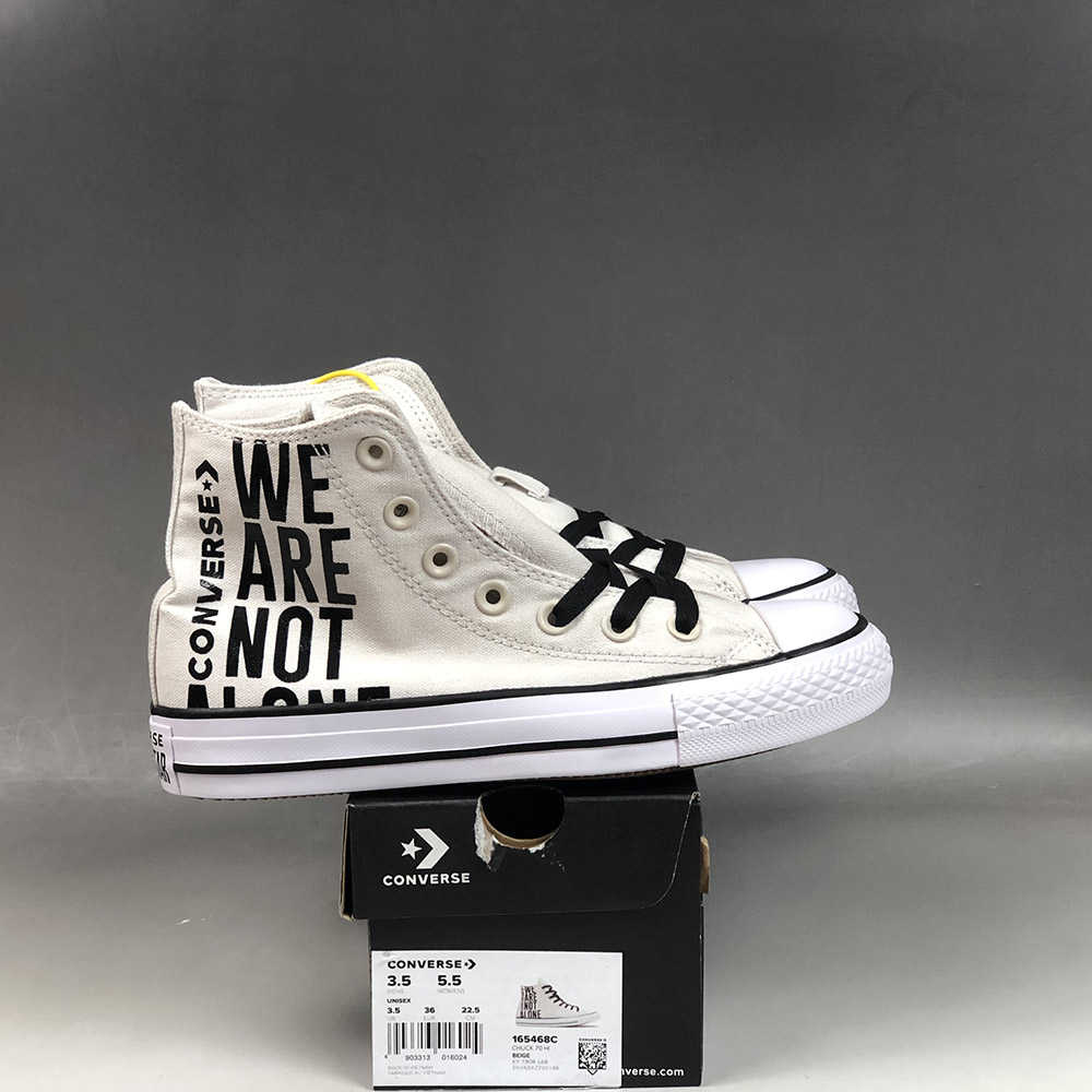 chuck taylor all star we are not alone high top