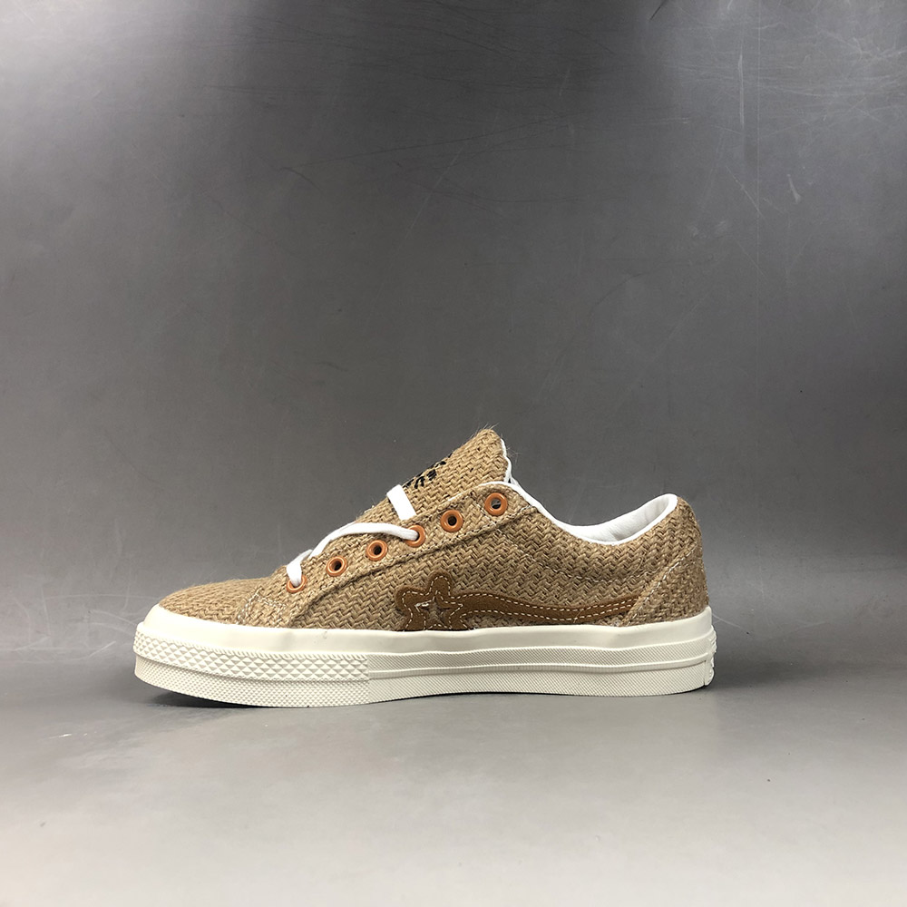 converse x golf le fleur one star low top curry