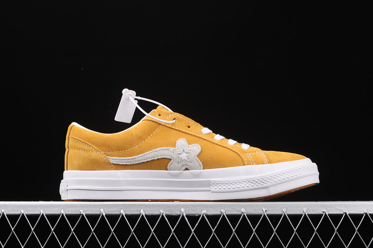 converse x golf le fleur one star yellow