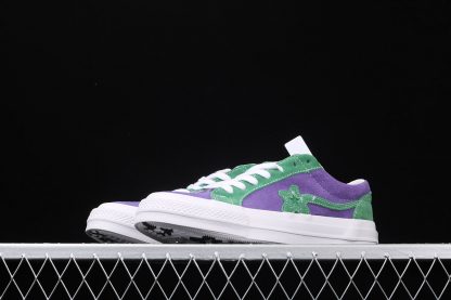 golf le fleur converse purple green