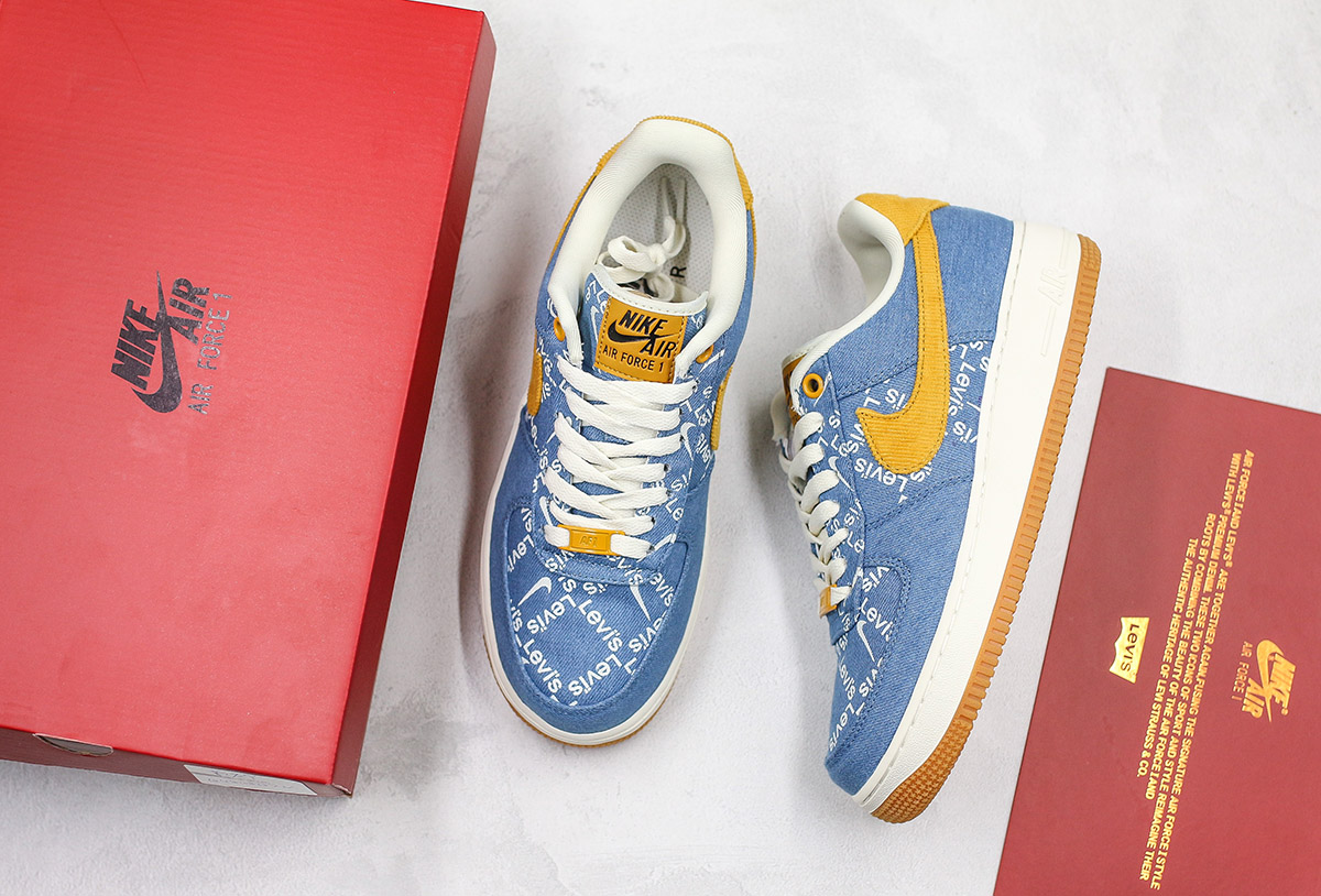 air force 1 low levi's exclusive denim