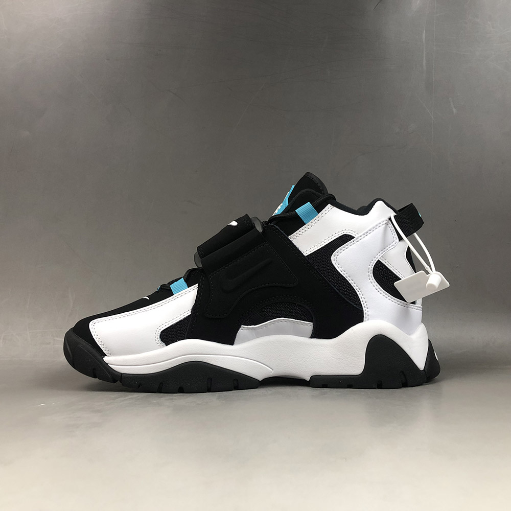 nike air barrage mens black