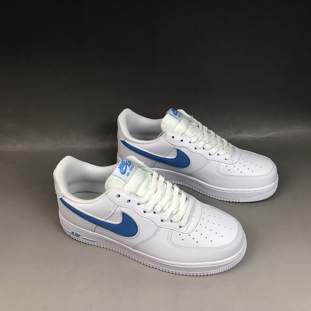 air force 1 blue and white