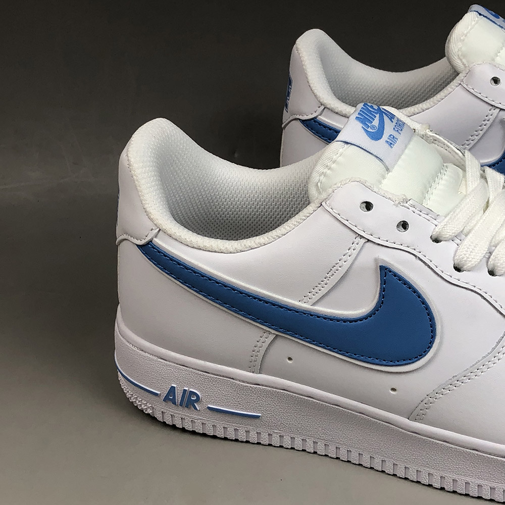 Nike Air Force 1 07 White/University Blue On Sale – The Sole Line