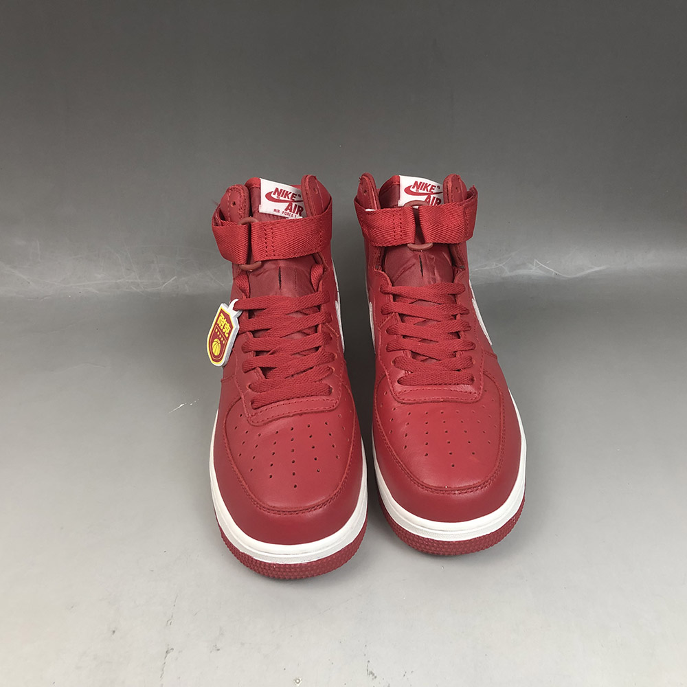 nike air force 1 7 qs red
