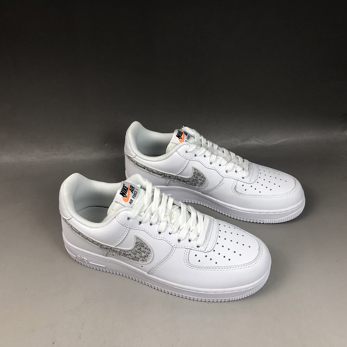 nike air force 1 lv8 just do it white