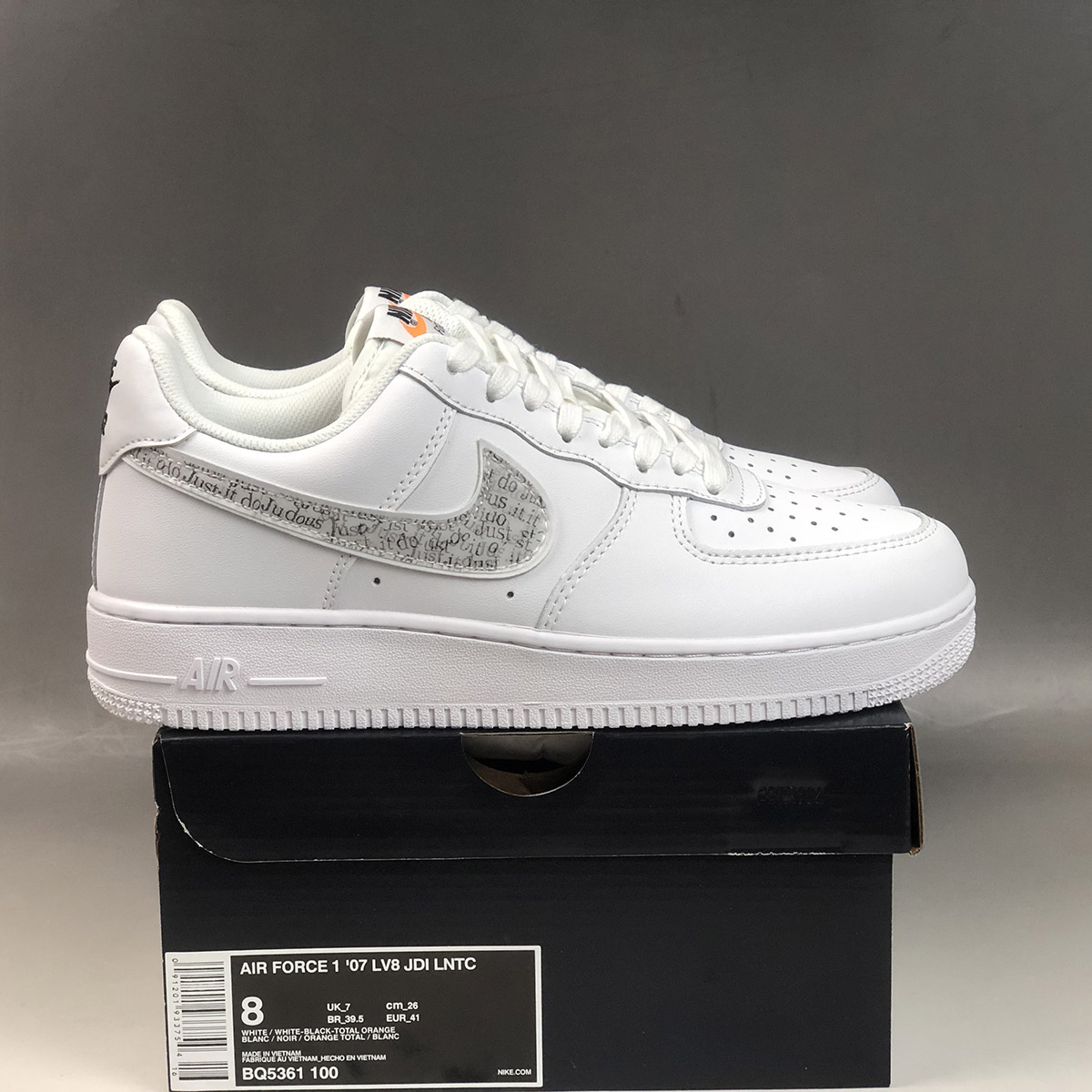 nike air force 1 lv8 just do it