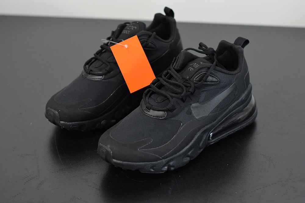 nike 270 react all black