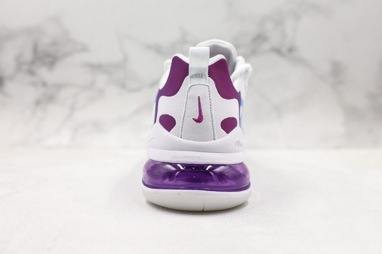 air max 270 react purple and blue