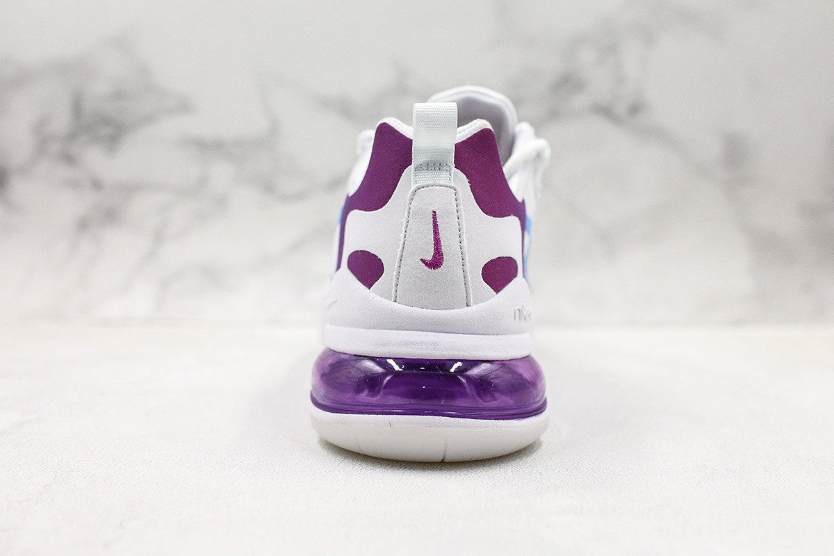white blue and purple air max