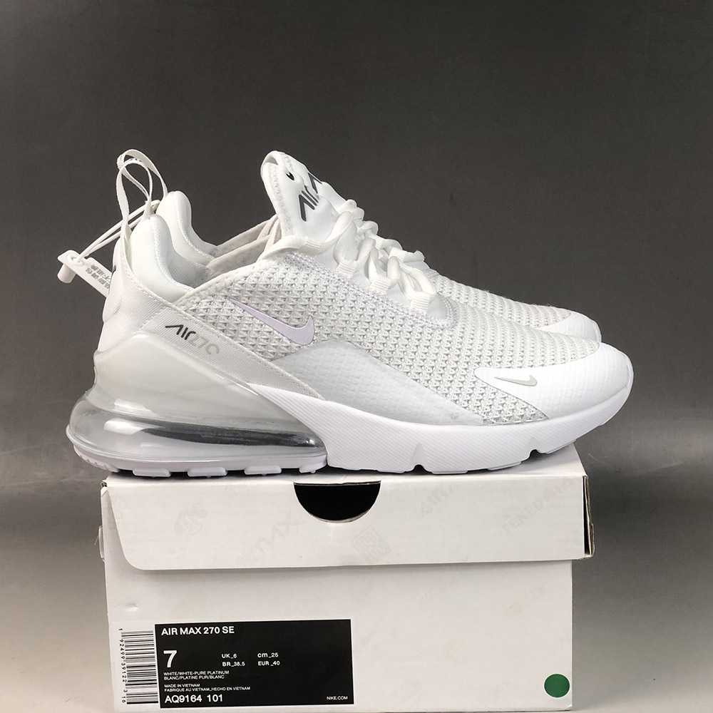 air max 270 platinum white