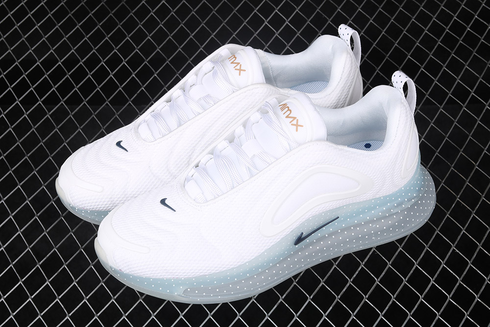 air max 720 white and gold