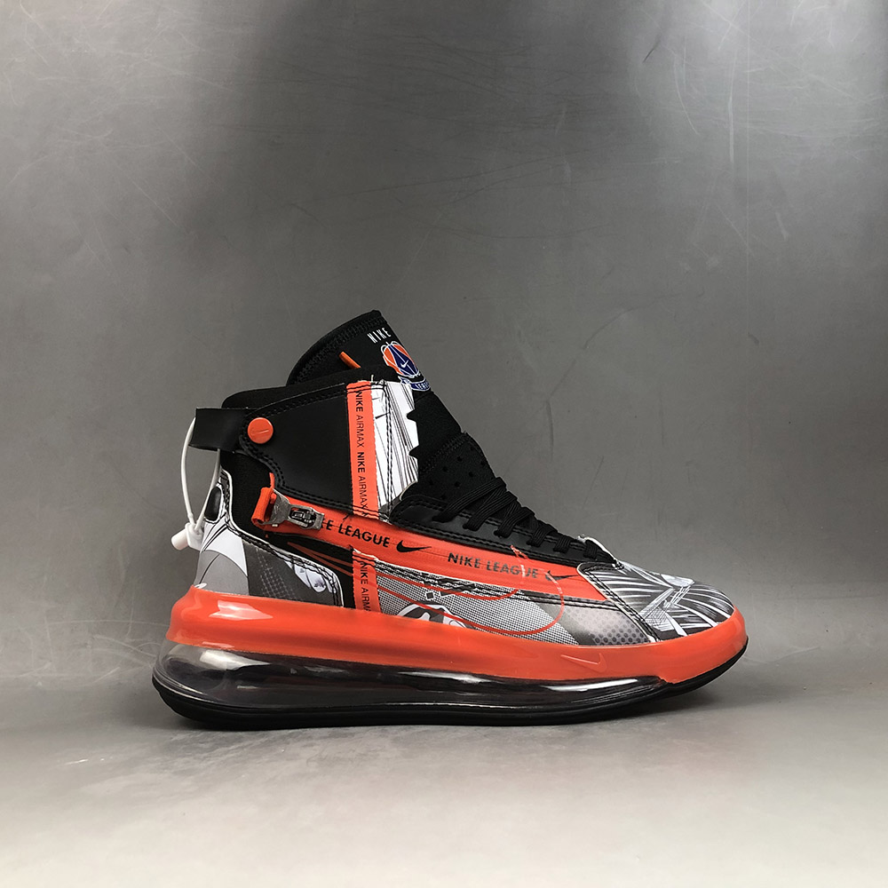 nike air max 720 saturn black dark grey