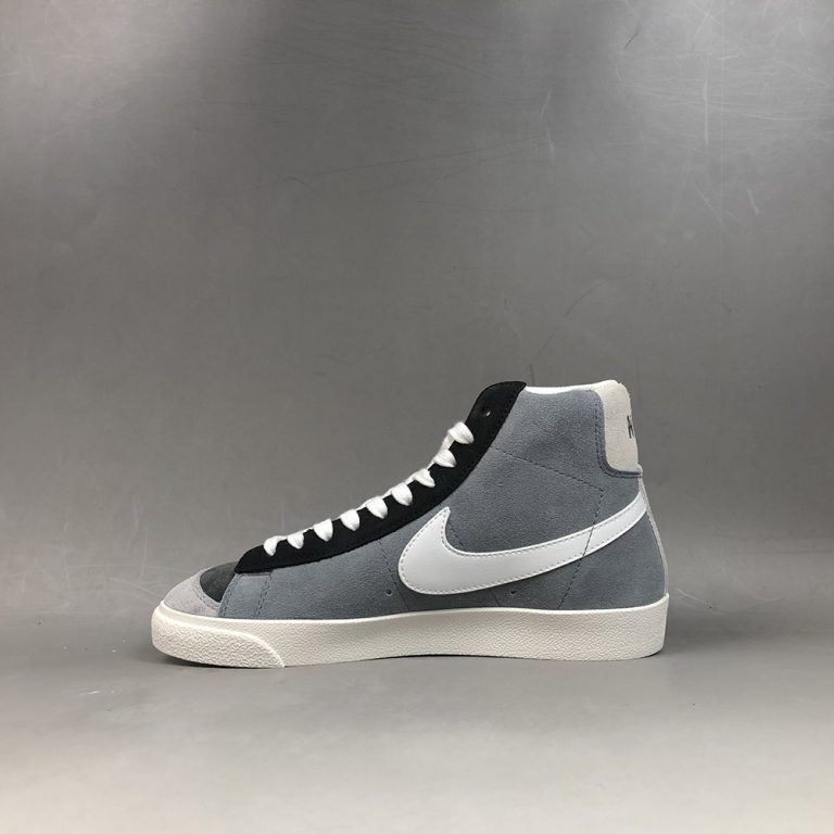Nike Blazer Mid 77 Vintage Cool Grey/Black-Summit White For Sale â The Sole Line