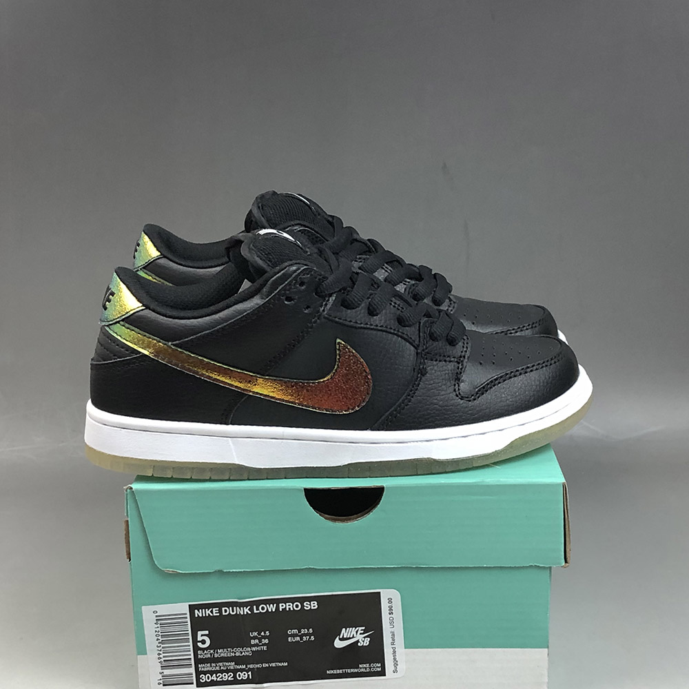 nike sb dunks low black and white