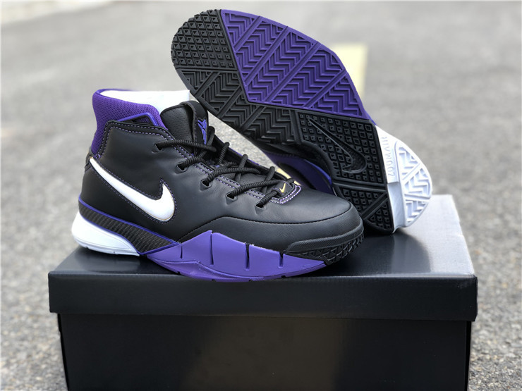 Nike Kobe 1 Protro “Purple Reign” Black 