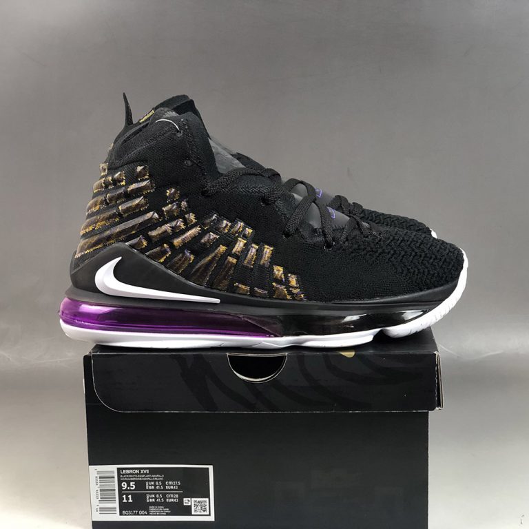 nike lebron 17 lakers shoes