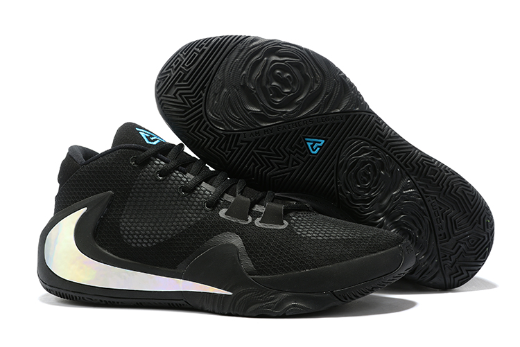 Nike Zoom Freak 1 Black Multi Photo Blue size 7y