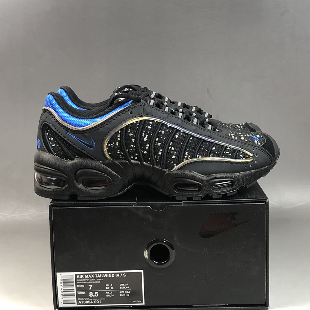 Supreme X Nike Air Max Tailwind 4 Black Hyper Cobalt Poland, SAVE