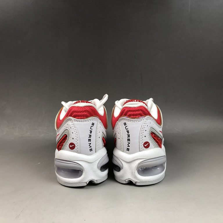 supreme x nike air max tailwind 4 red white