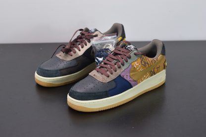 travis scott fossil af1