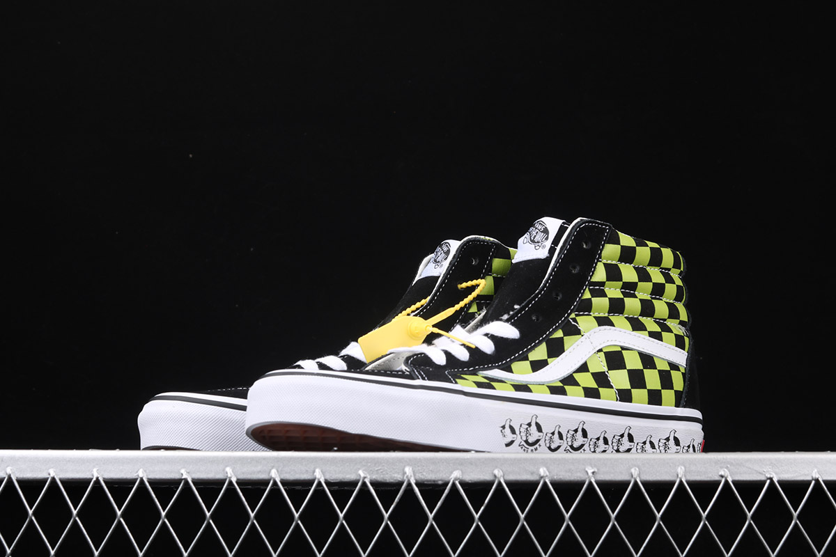 vans sk8 hi reissue green