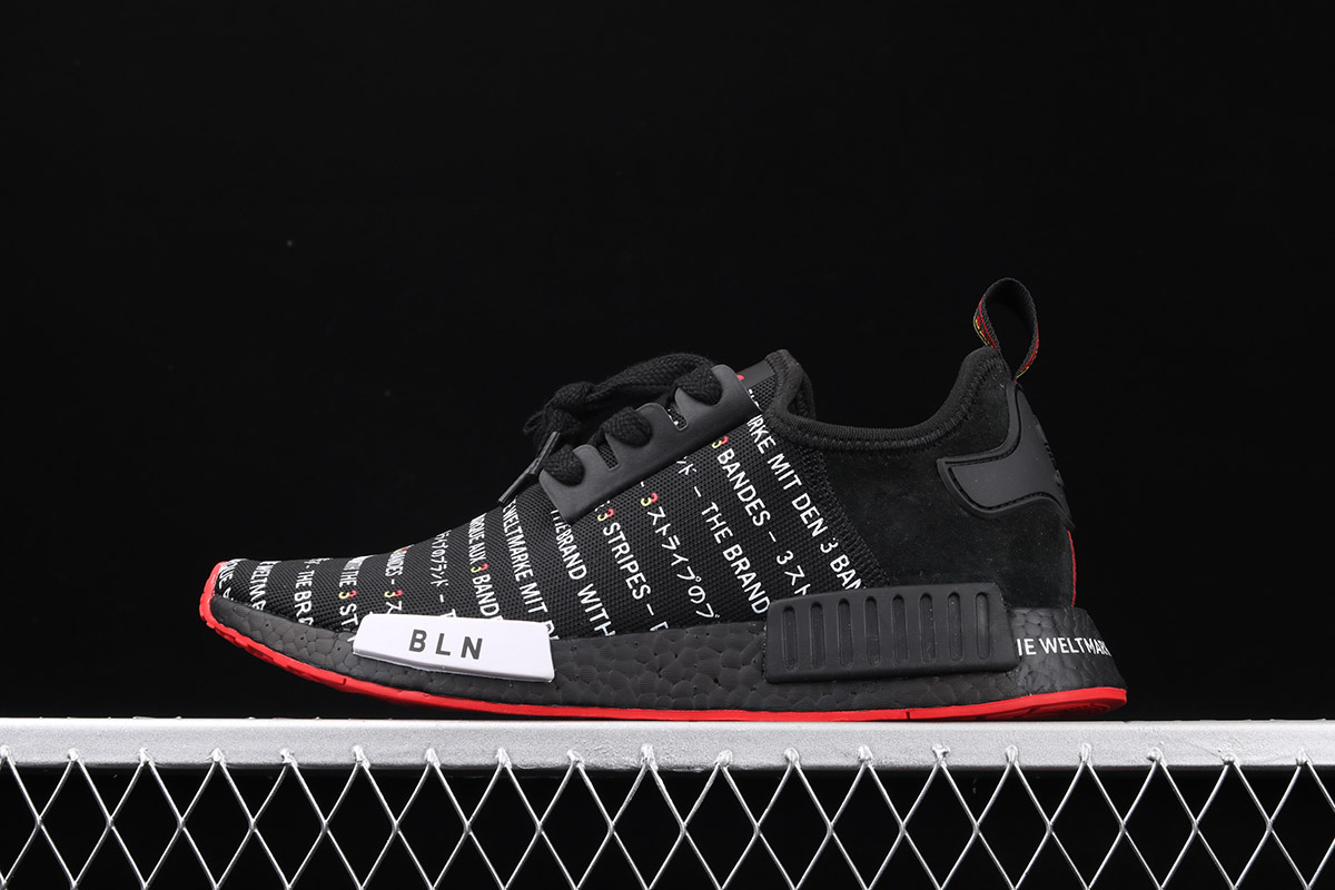 Adidas Nmd R1 Berlin Black White Yellow For Sale The Sole Line