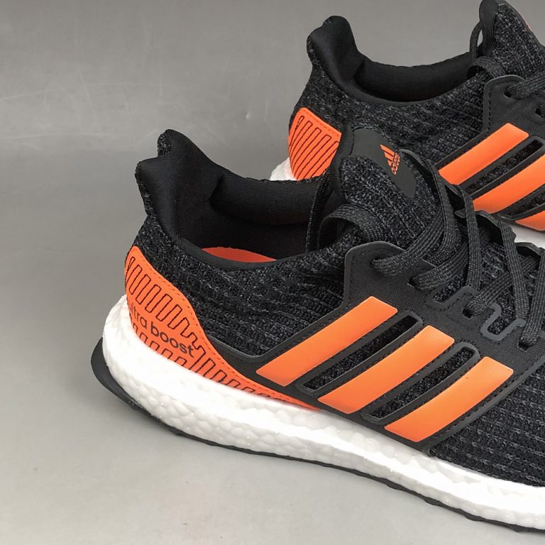 adidas Ultra Boost Core Black/Solar Orange For Sale – The Sole Line