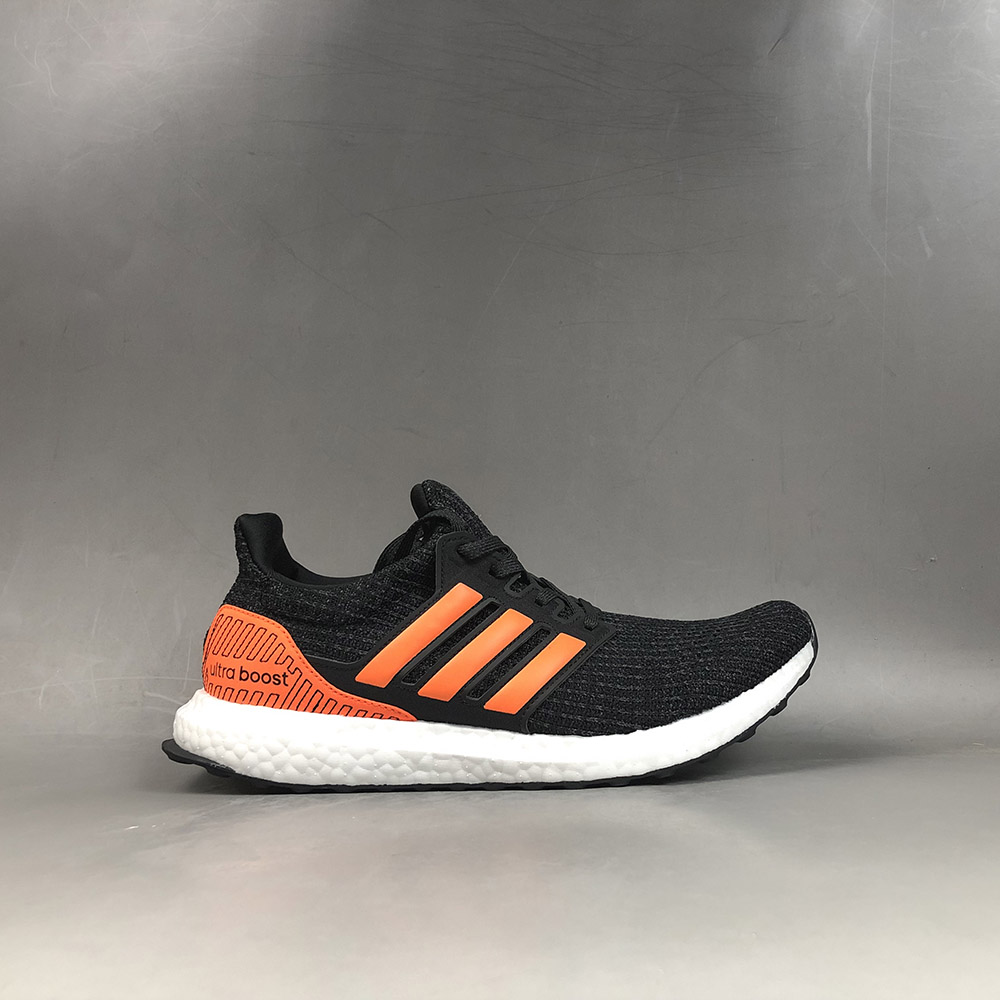 adidas boost black and orange