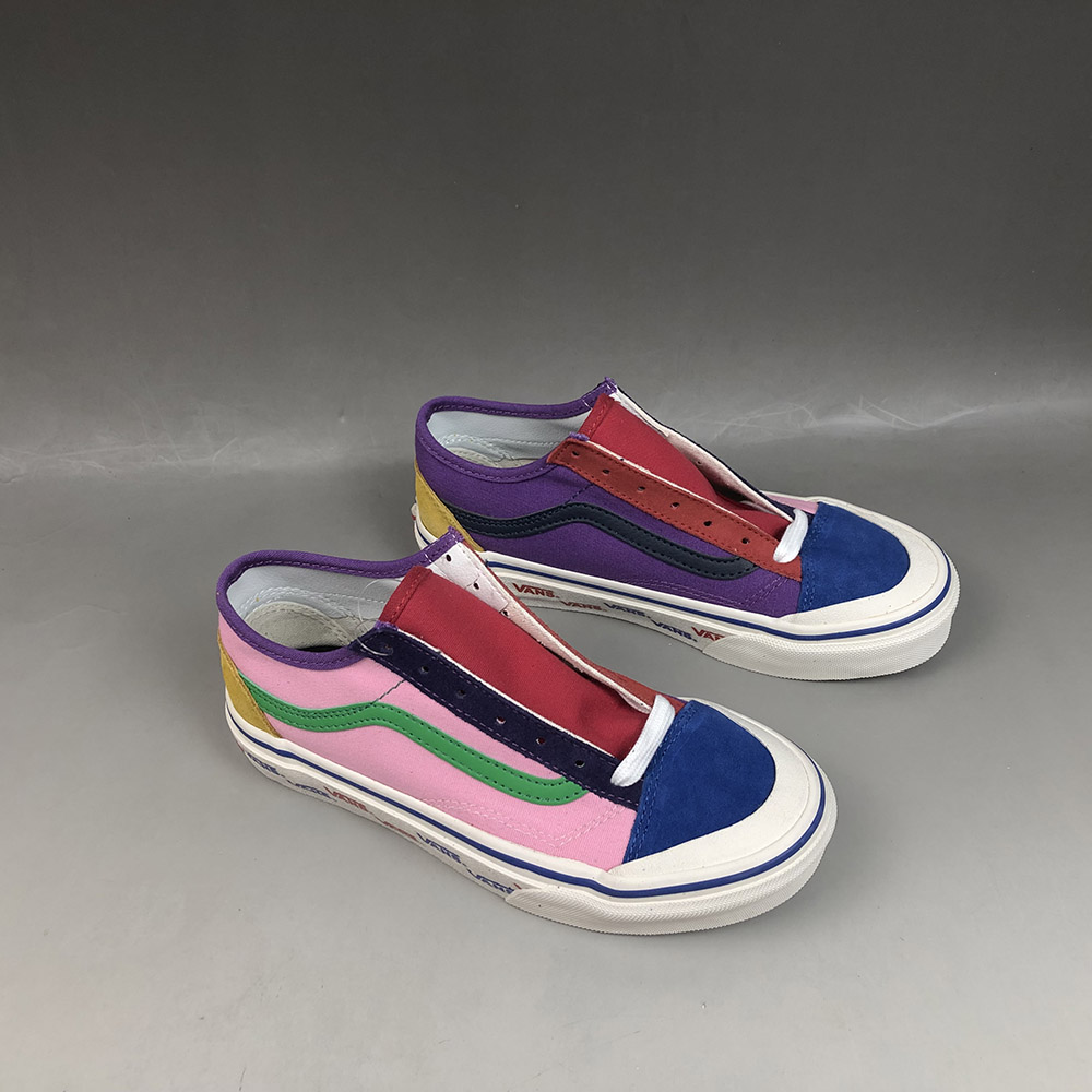 size x vans style 36 patchwork