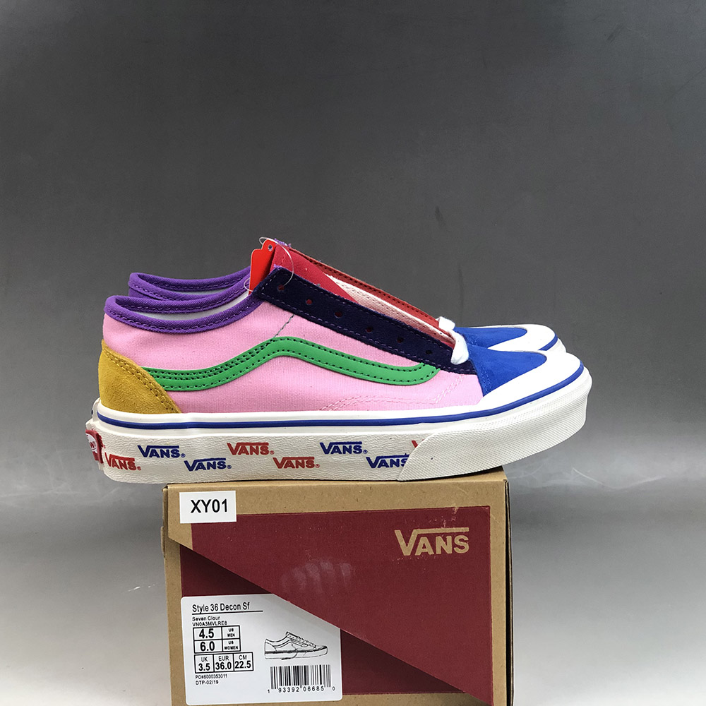 size x vans style 36