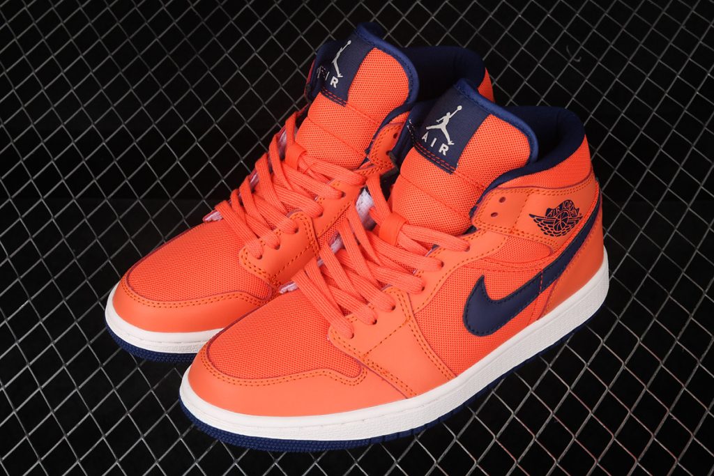 jordan 1 retro high blue void turf orange