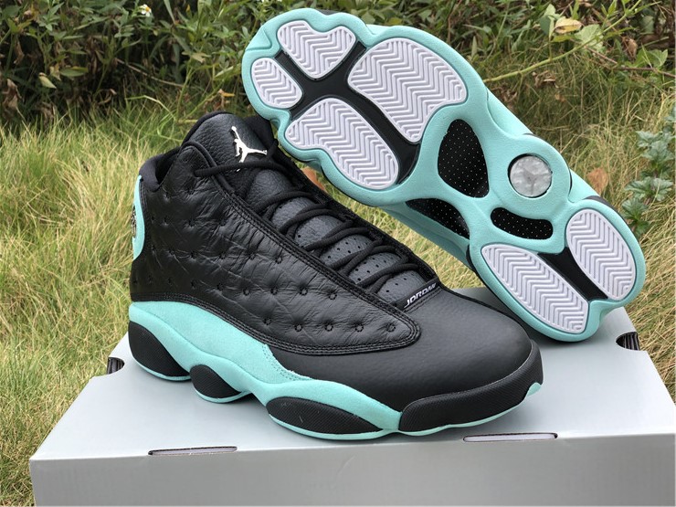 jordan 13 black and olive green