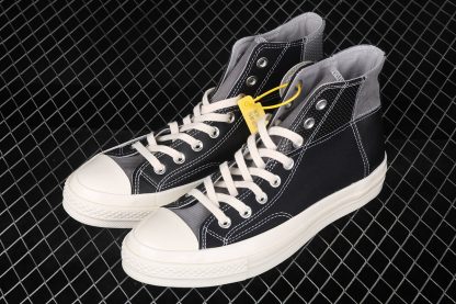Converse Chuck 70 Mixed Material High Top Black/Cool Grey – The Sole Line