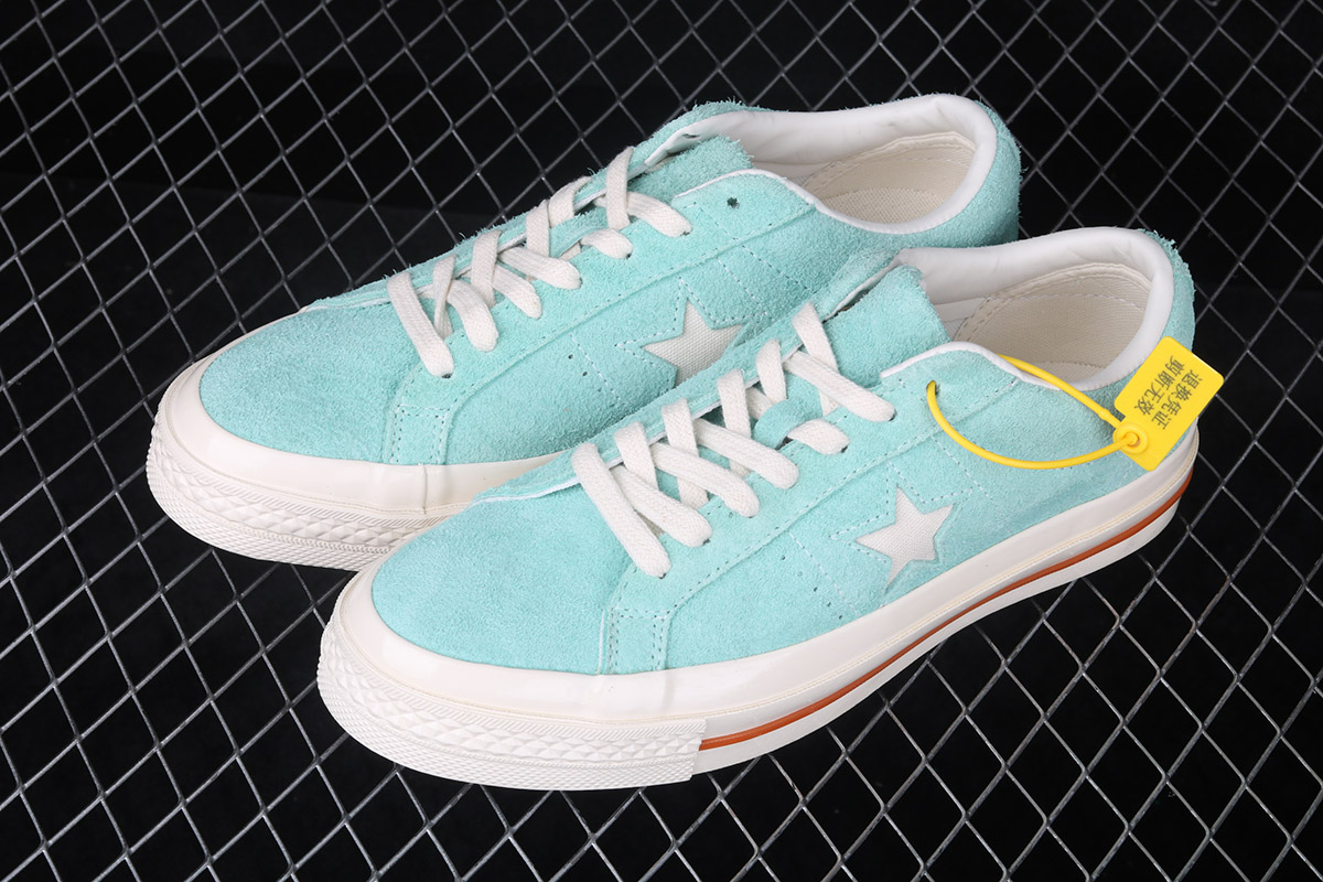 one star cali suede low top