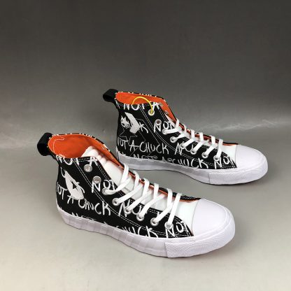 not a chuck converse black womens