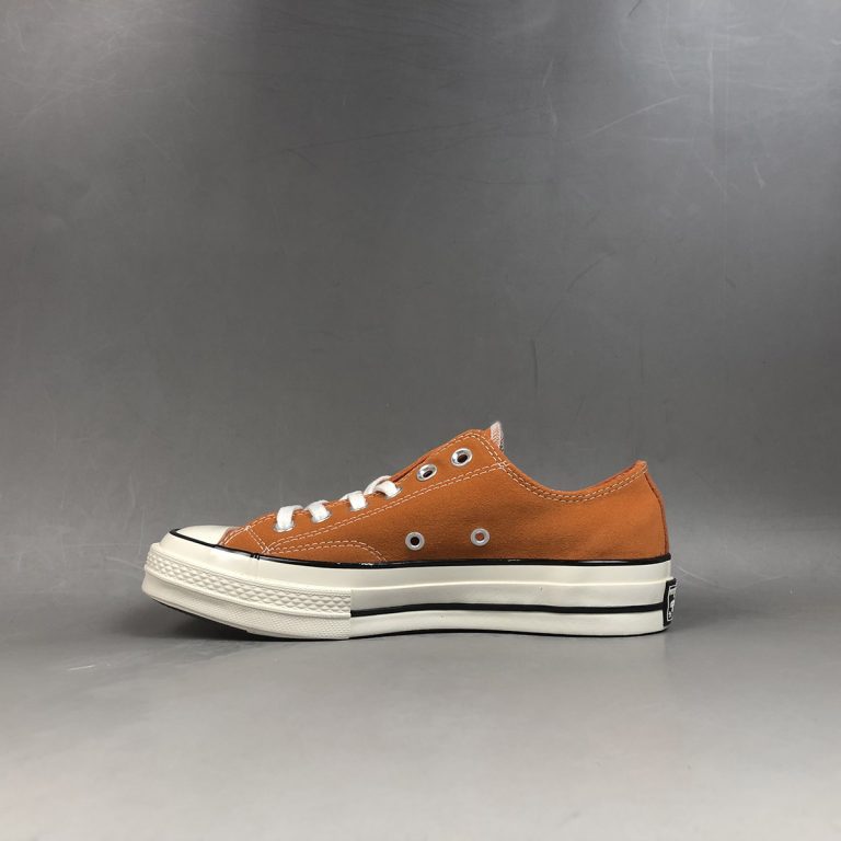 orange and black chucks