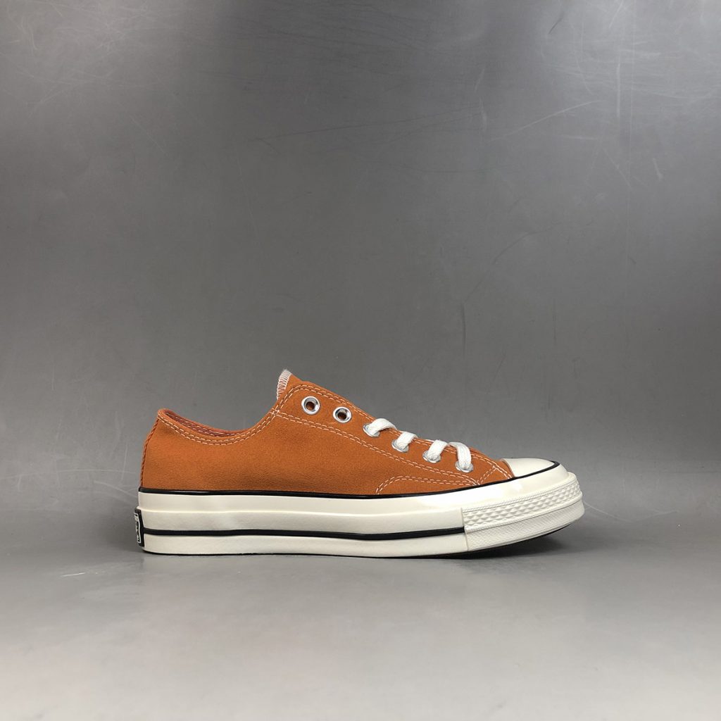 orange and black chucks