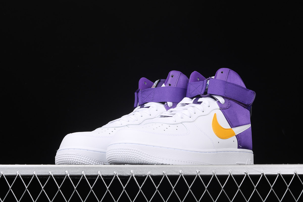 nike air force 1 nba lakers