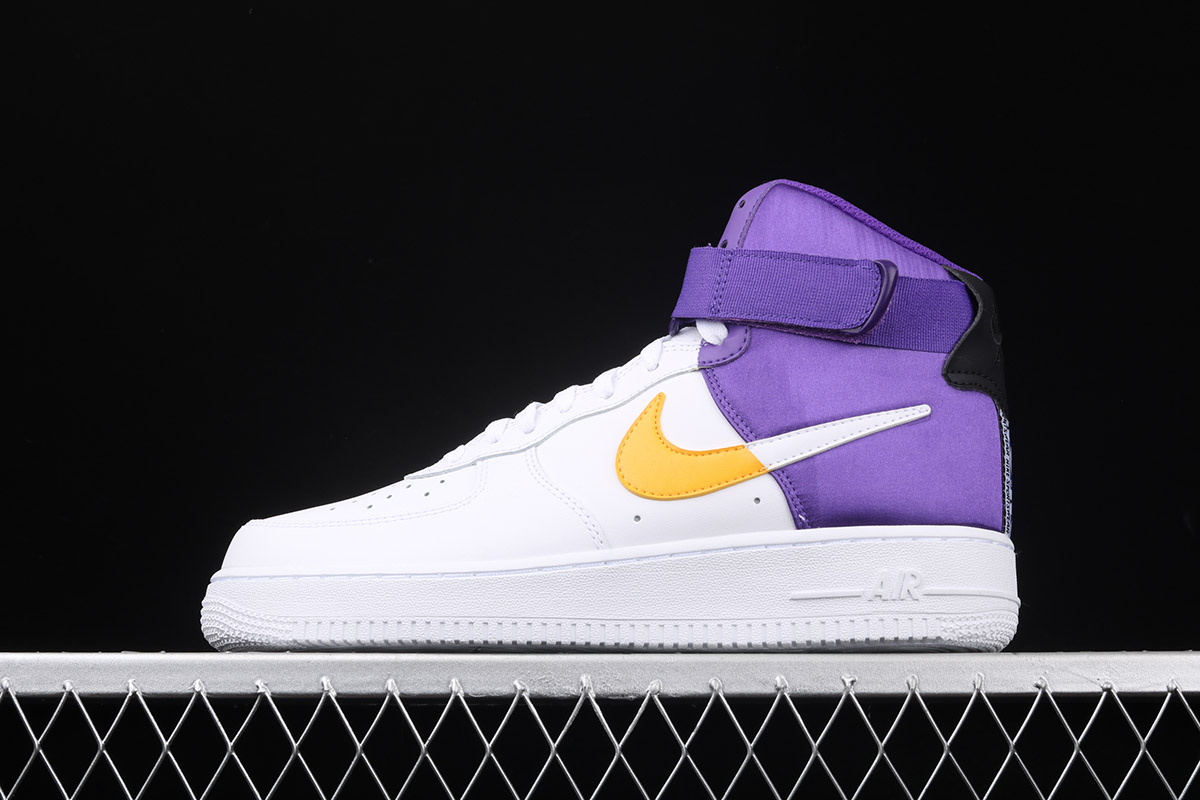 NBA x Nike Air Force 1 High “Lakers” For Sale – The Sole Line