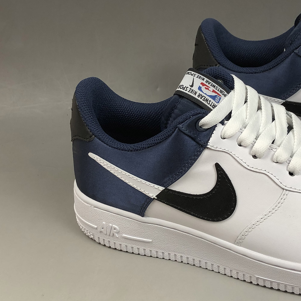 nike air force 1 low nba city edition white navy