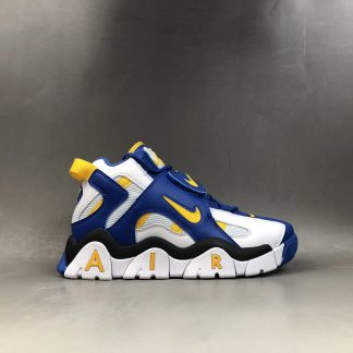 nike air barrage yellow and blue