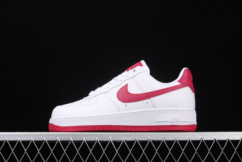 nike air force 1 white noble red