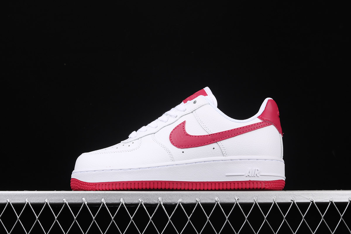 air force ones red and pink