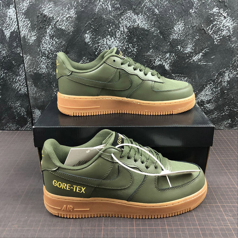 air force 1 gore tex green